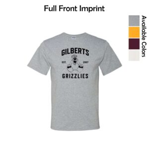 Gilberts Elementary School Adult & Youth T-Shirt with Logo 1