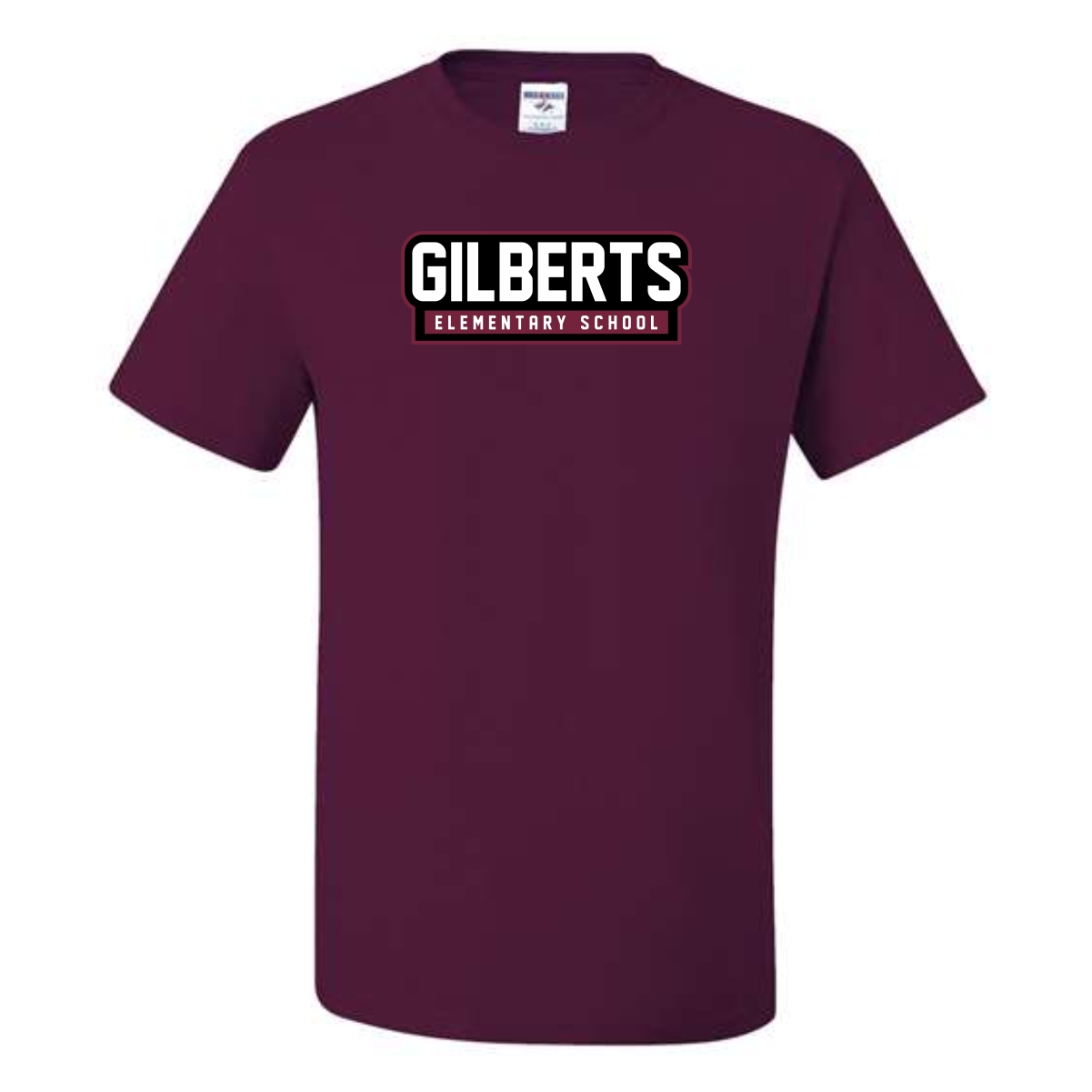 Gilberts Elementary School Adult & Youth T-Shirt with Logo 2 - Image 4
