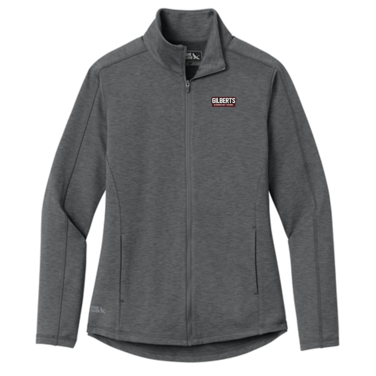 Gilberts Elementary School Ladies Eddie Bauer Full-Zip with Embroidery - Image 2