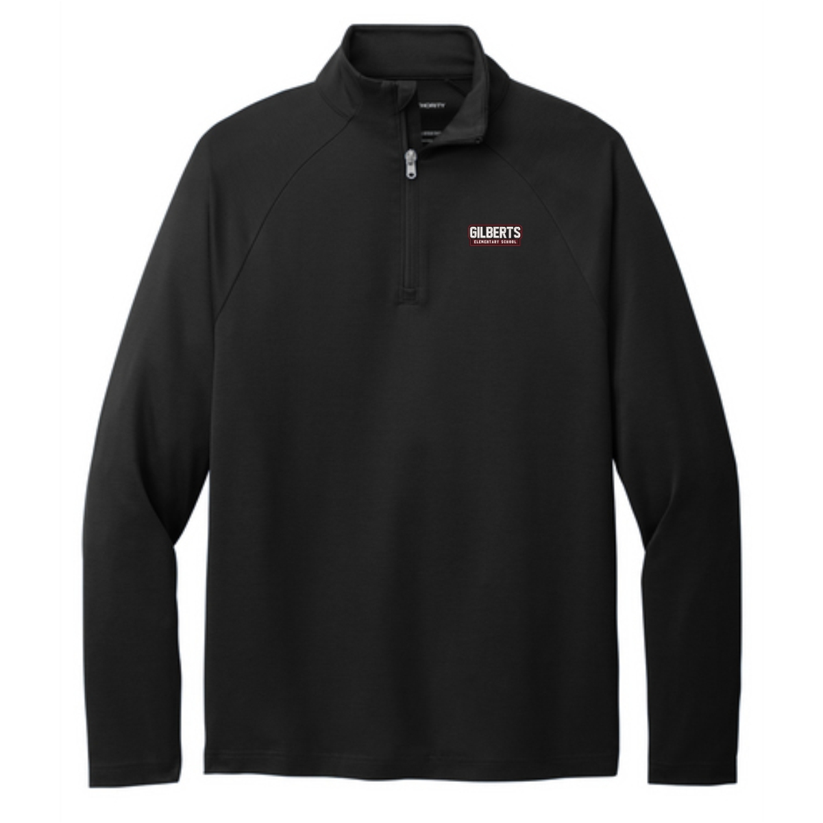 Gilberts Elementary School Adult 1/4-Zip with Embroidery - Image 2