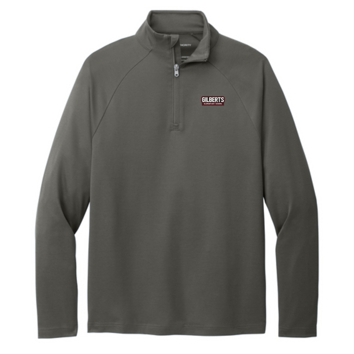 Gilberts Elementary School Adult 1/4-Zip with Embroidery - Image 3