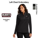 Gilberts Elementary School Ladies 1/4-Zip with Embroidery