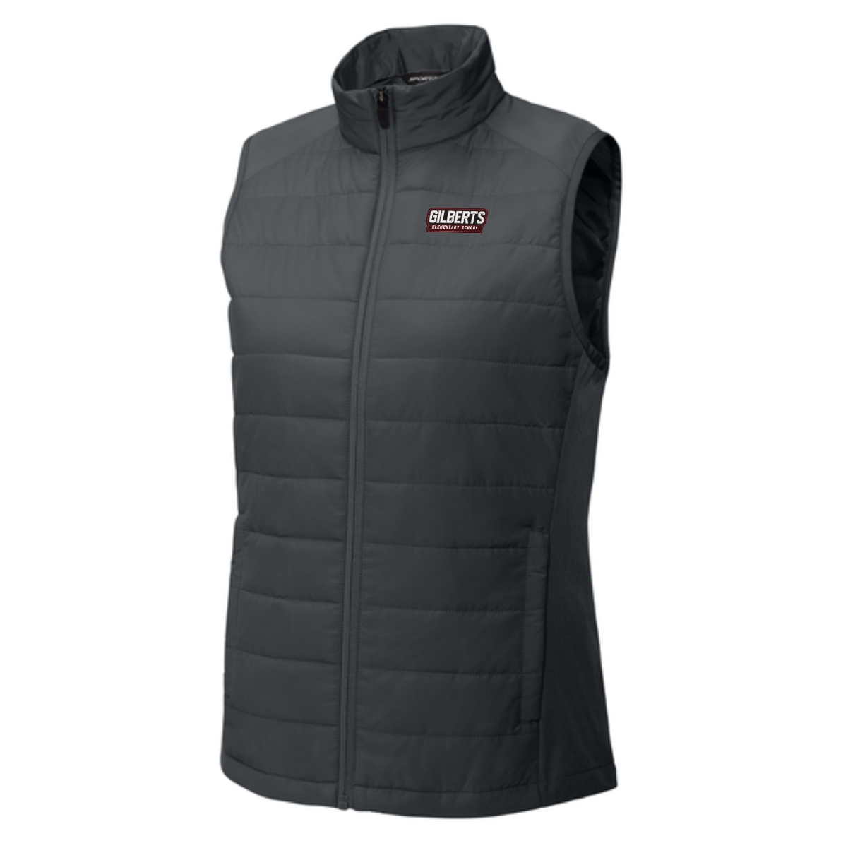 Gilberts Elementary School Ladies Hybrid Vest with Embroidery - Image 3