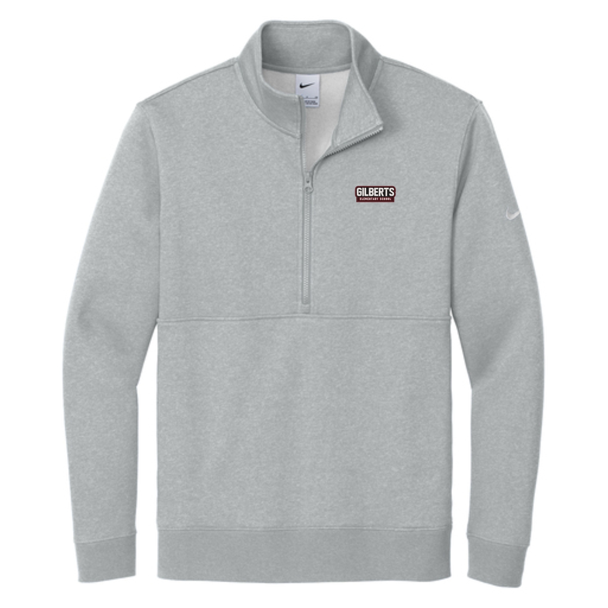 Gilberts Elementary School Adult Nike 1/2-Zip with Embroidery - Image 2
