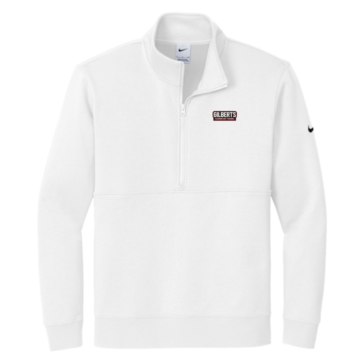 Gilberts Elementary School Adult Nike 1/2-Zip with Embroidery - Image 3