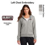 Gilberts Elementary School Ladies Nike Full-Zip Hoodie with Embroidery