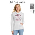 Gilberts Elementary School Ladies Pullover Hooded Sweatshirt with Logo 1