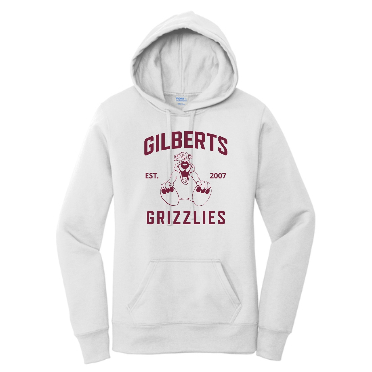 Gilberts Elementary School Ladies Pullover Hooded Sweatshirt with Logo 1 - Image 4
