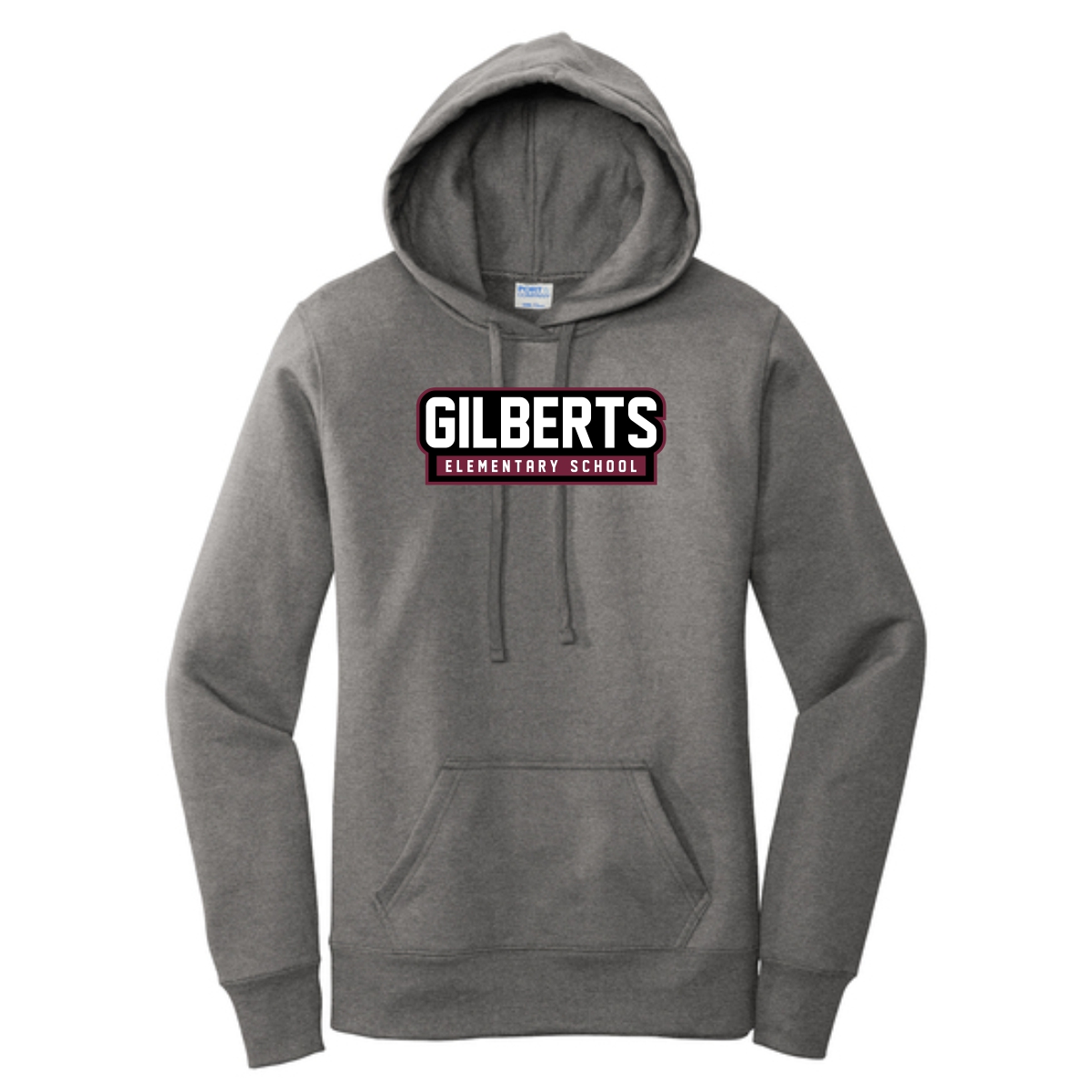 Gilberts Elementary School Ladies Pullover Hooded Sweatshirt with Logo 2 - Image 3