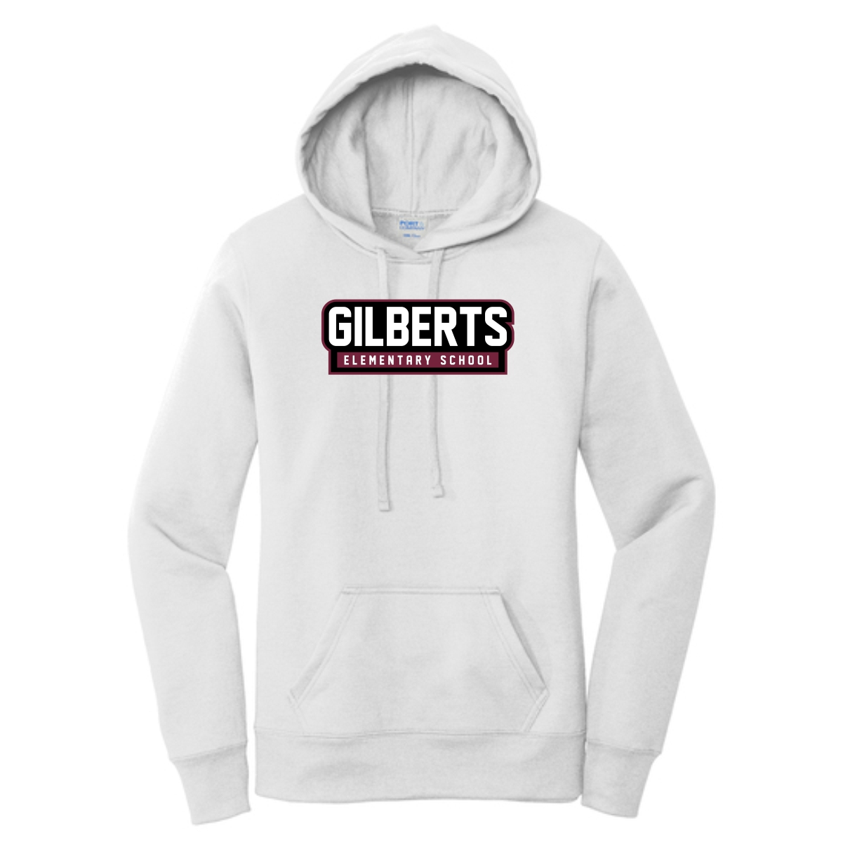 Gilberts Elementary School Ladies Pullover Hooded Sweatshirt with Logo 2 - Image 4