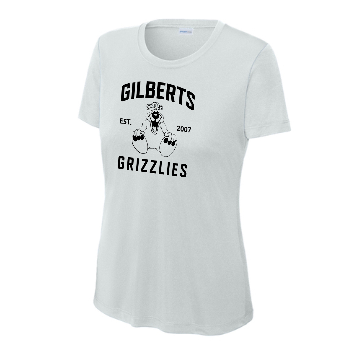 Gilberts Elementary School Ladies Performance Tee with Logo 1 - Image 4