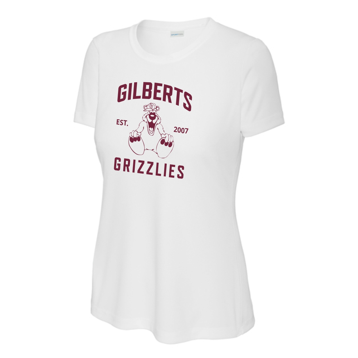 Gilberts Elementary School Ladies Performance Tee with Logo 1 - Image 5