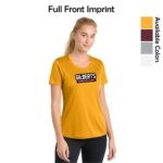 Gilberts Elementary School Ladies Performance Tee with Logo 2