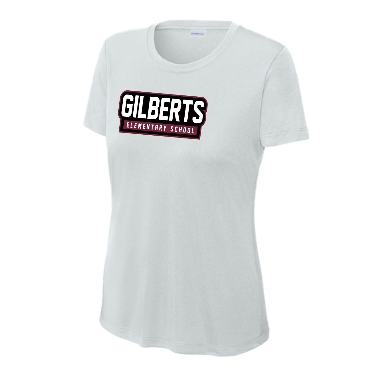 Gilberts Elementary School Ladies Performance Tee with Logo 2 - Image 4