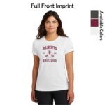 Gilberts Elementary School Ladies Nike Performance Tee with Logo 1