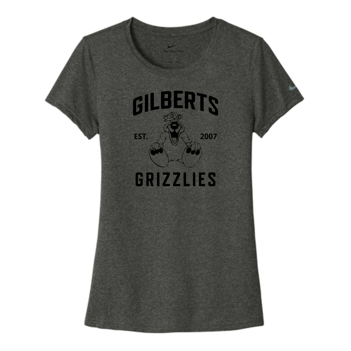 Gilberts Elementary School Ladies Nike Performance Tee with Logo 1 - Image 2