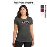 Gilberts Elementary School Ladies Nike Performance Tee with Logo 2