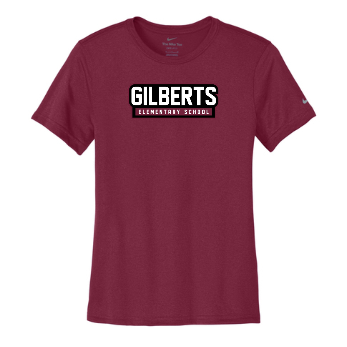 Gilberts Elementary School Ladies Nike Performance Tee with Logo 2 - Image 3