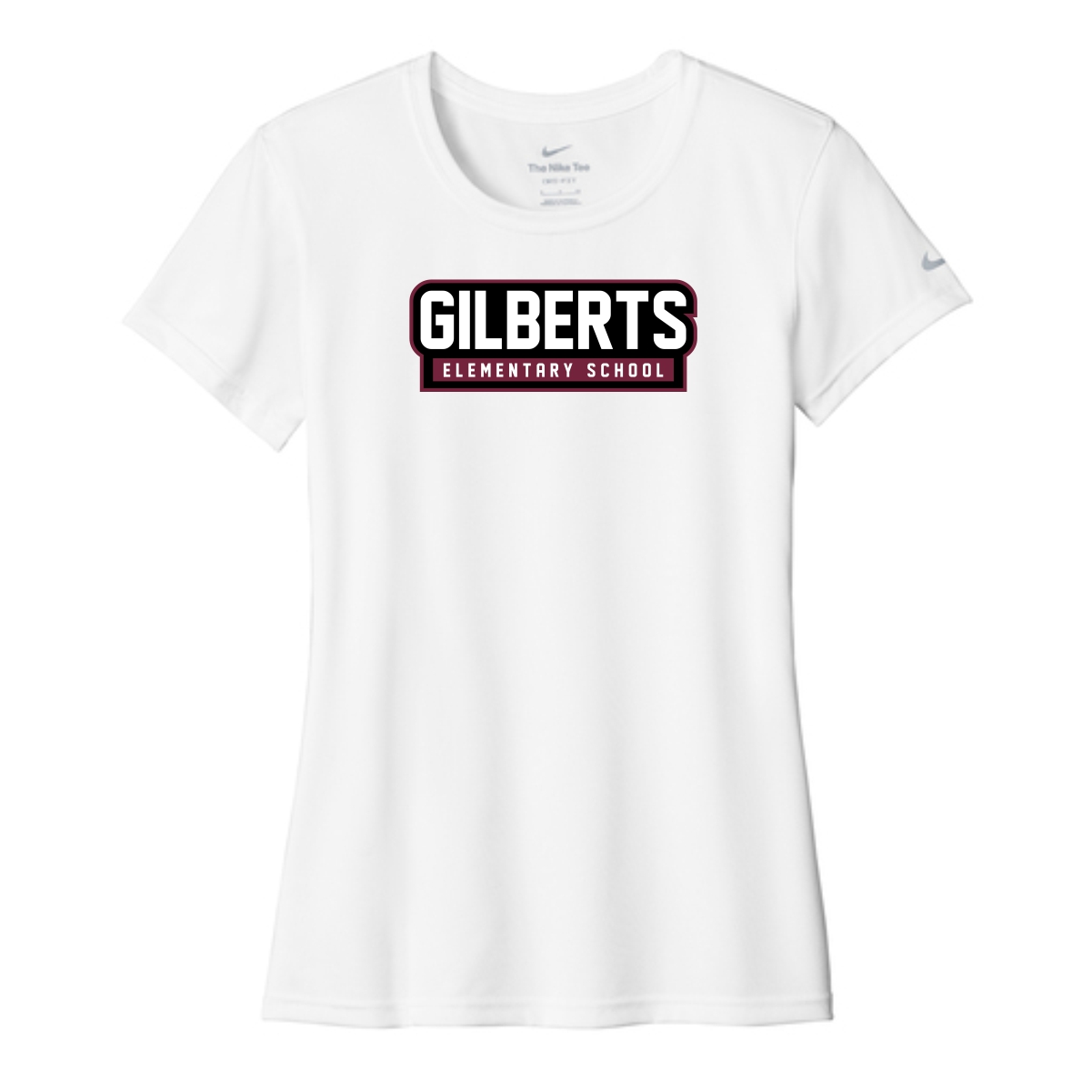 Gilberts Elementary School Ladies Nike Performance Tee with Logo 2 - Image 4