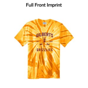 Gilberts Elementary School Adult & Youth Tie-Dye Tee with Logo 1