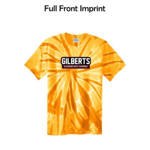 Gilberts Elementary School Adult & Youth Tie-Dye Tee with Logo 2