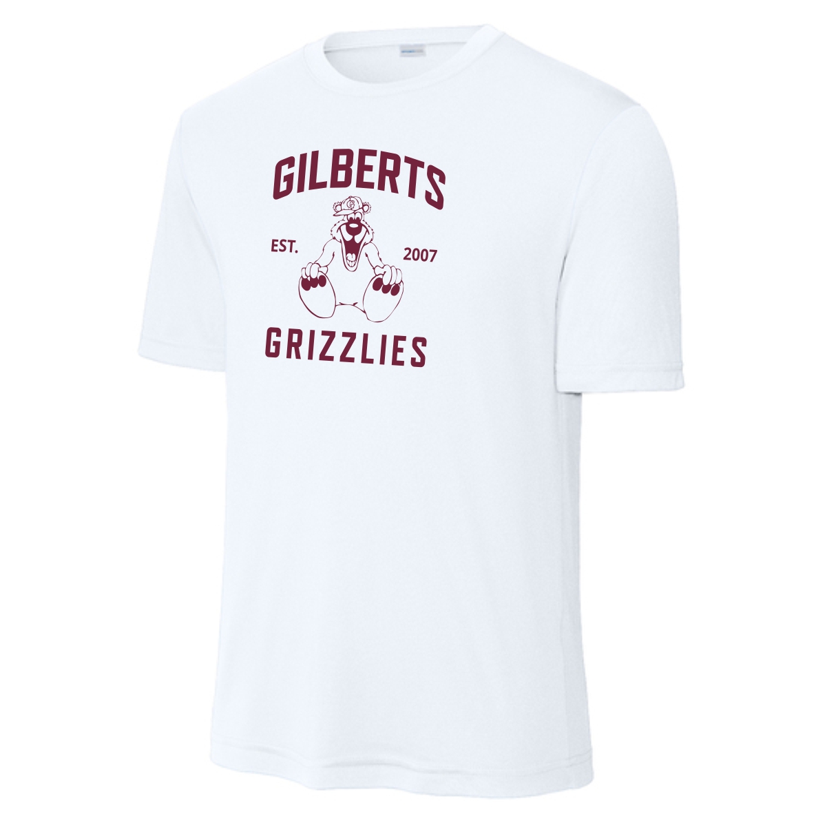 Gilberts Elementary School Adult & Youth Performance Tee with Logo 1 - Image 5