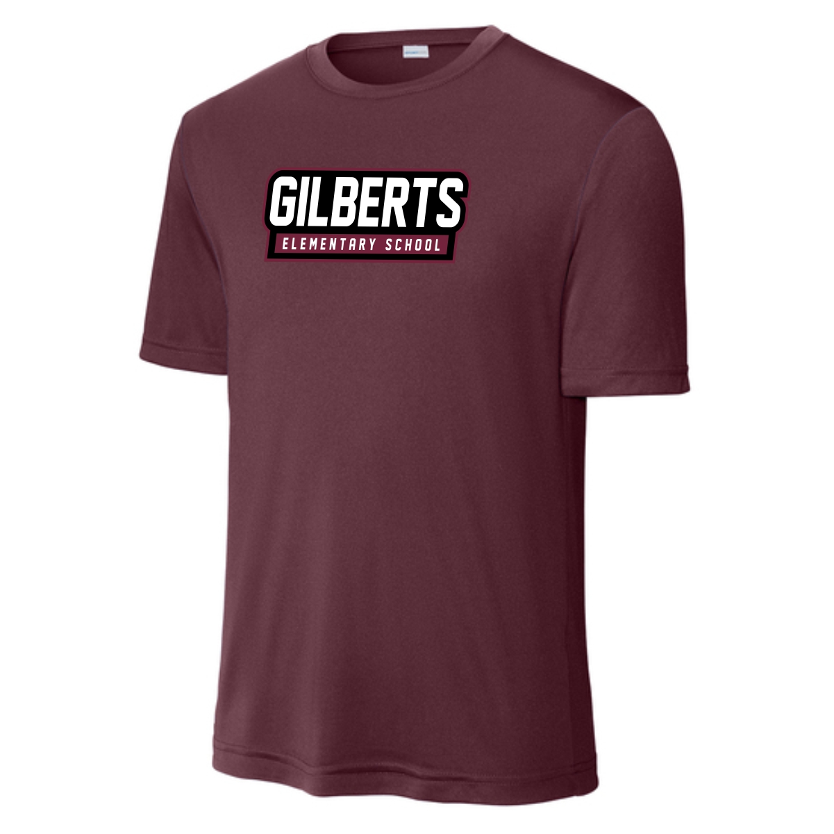 Gilberts Elementary School Adult & Youth Performance Tee with Logo 2 - Image 3