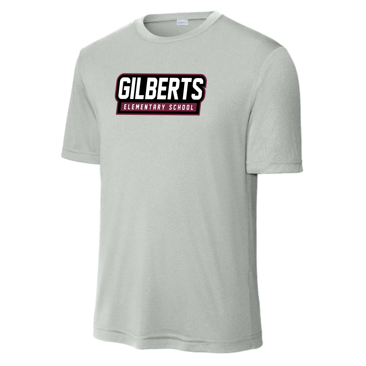Gilberts Elementary School Adult & Youth Performance Tee with Logo 2 - Image 4