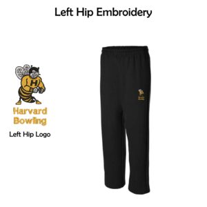 Harvard HS Bowling Open-Bottom Sweatpants