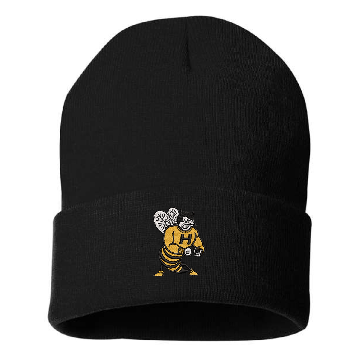 Harvard HS Bowling Solid Cuffed Beanie - Image 2