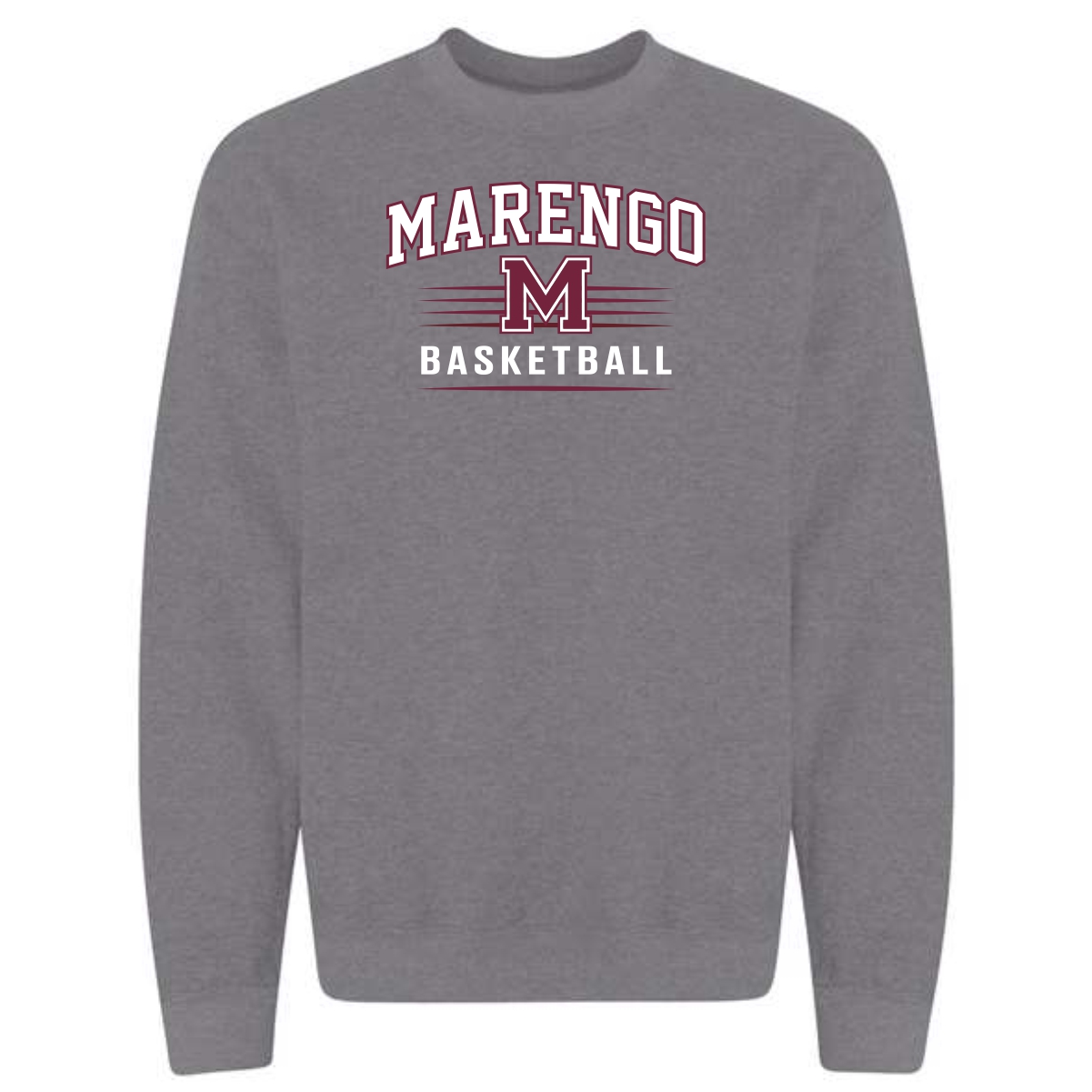 Marengo Basketball Adult Crewneck Sweatshirt - Image 3