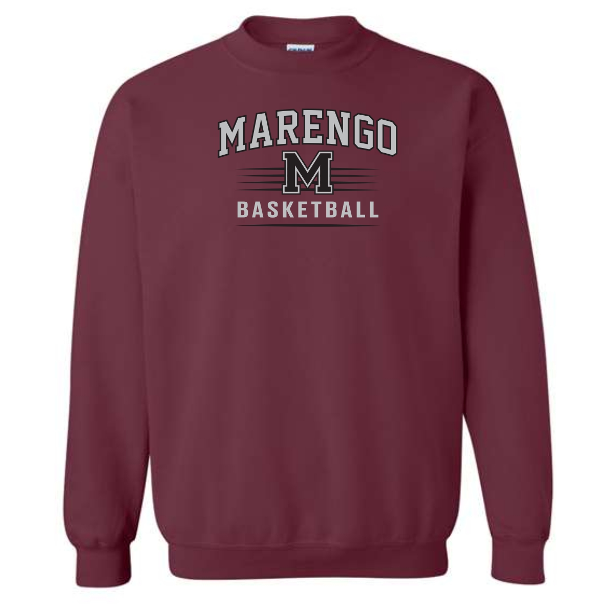 Marengo Basketball Adult Crewneck Sweatshirt - Image 4