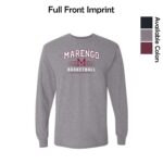 Marengo Basketball Adult Long Sleeve T-Shirt