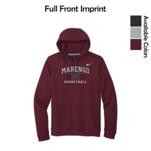 Marengo Basketball Adult Nike Pullover Hoodie