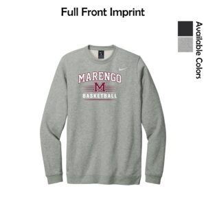 Marengo Basketball Adult Nike Crew