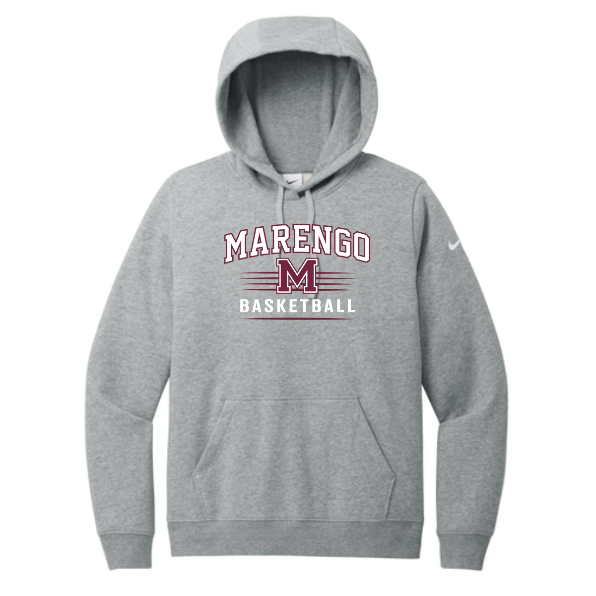 Marengo Basketball Ladies Pullover Hoodie - Image 3