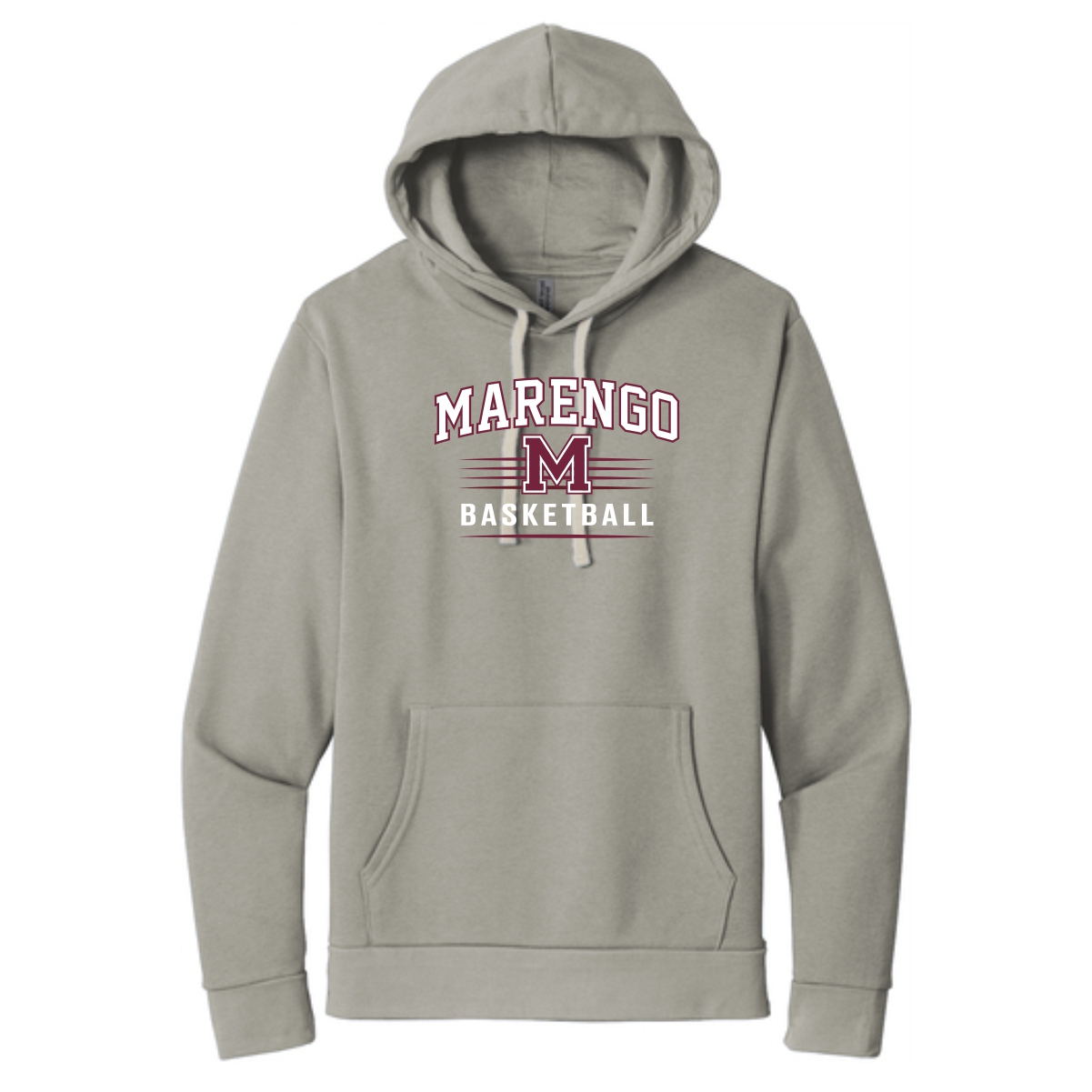 Marengo Basketball Adult Next Level Pullover Hoodie - Image 3