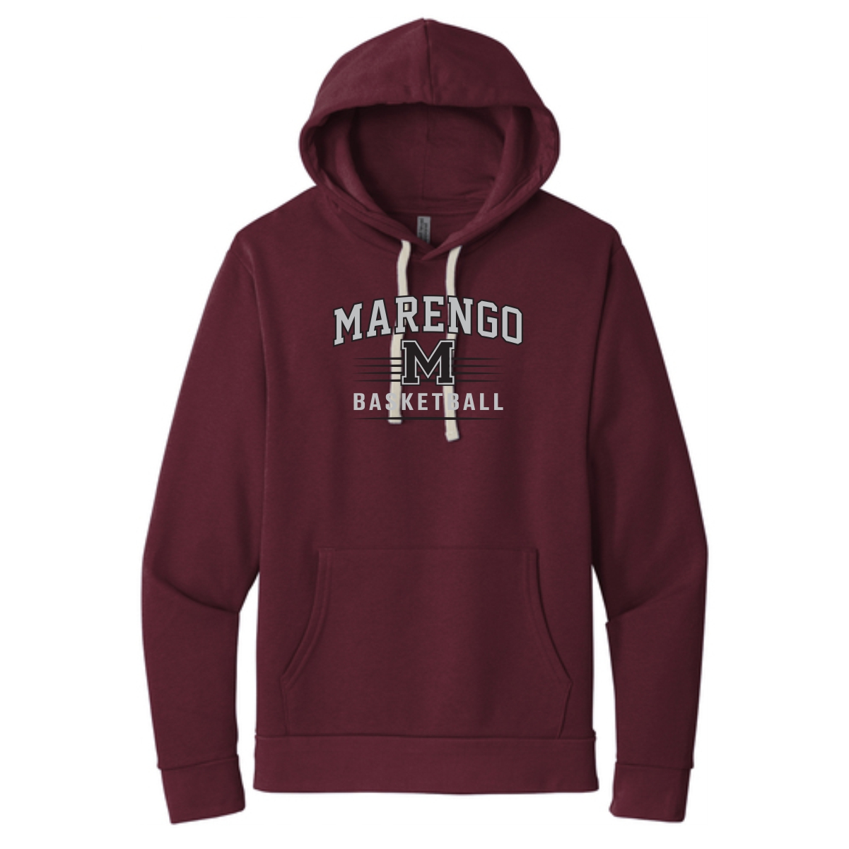Marengo Basketball Adult Next Level Pullover Hoodie - Image 4