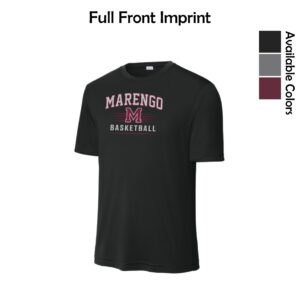 Marengo Basketball Adult & Youth Performance Tee