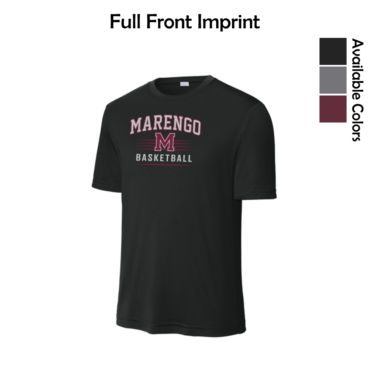 Marengo Basketball Adult & Youth Performance Tee