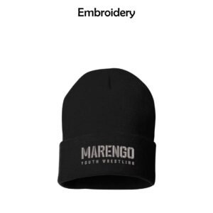Marengo Youth Wrestling Solid Cuffed Beanie