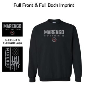 Marengo Youth Wrestling Adult & Youth Crewneck Sweatshirt