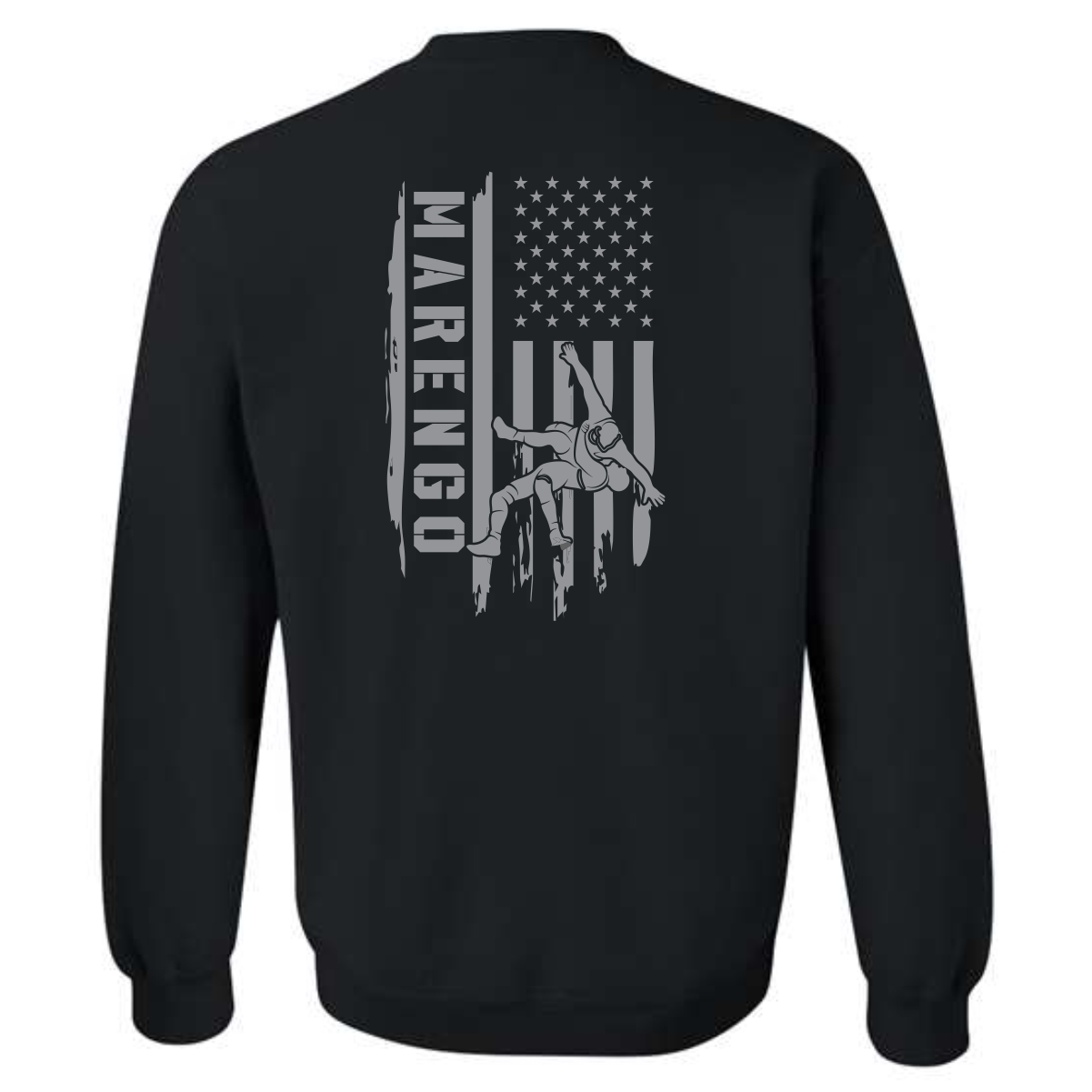 Marengo Youth Wrestling Adult & Youth Crewneck Sweatshirt - Image 3