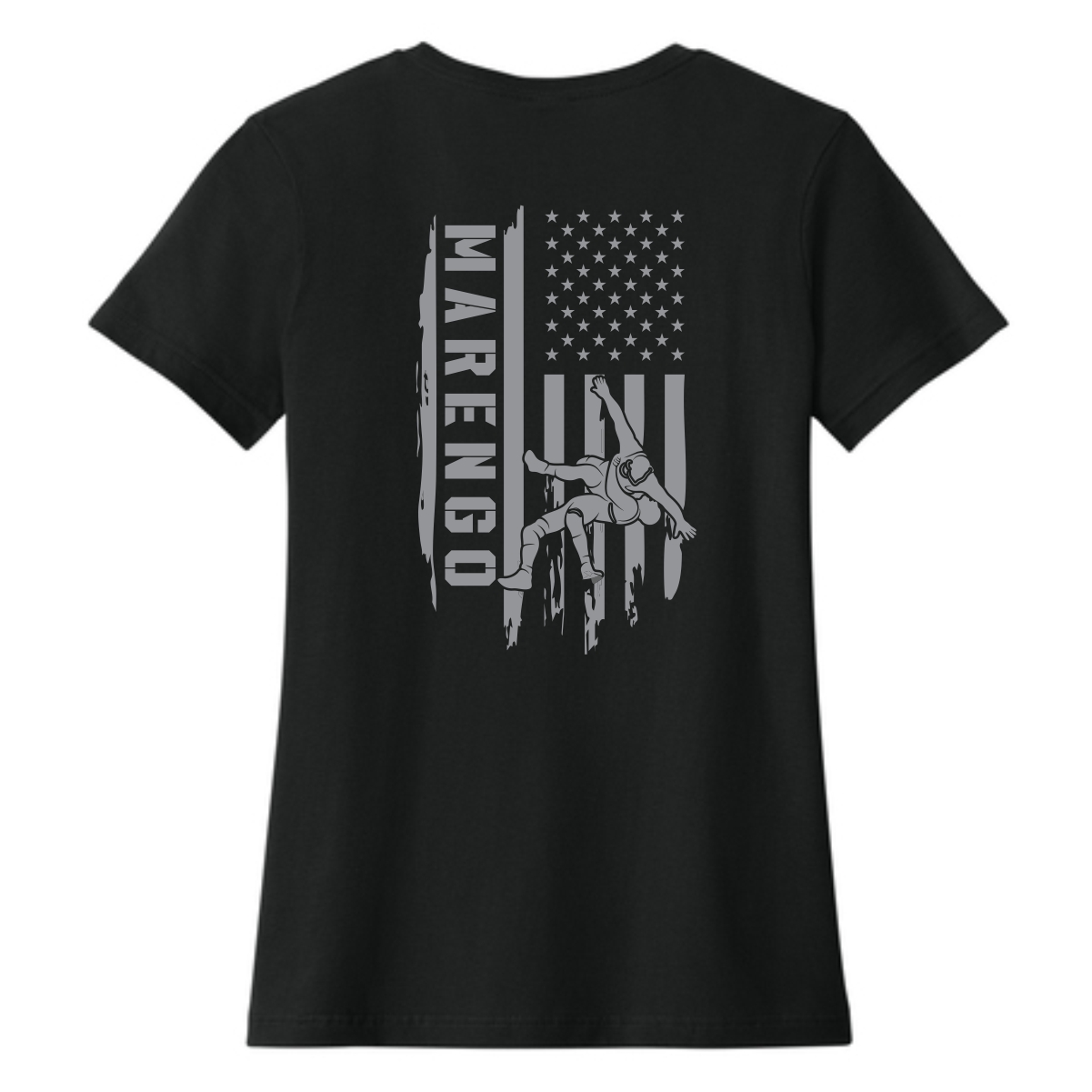 Marengo Youth Wrestling Ladies T-Shirt - Image 3