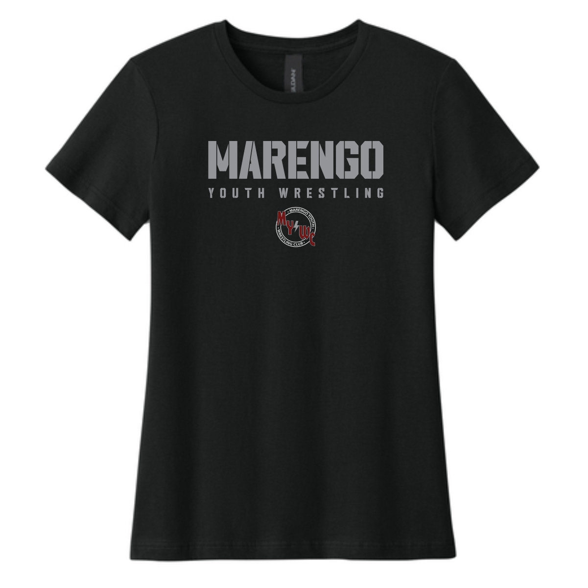 Marengo Youth Wrestling Ladies T-Shirt - Image 2