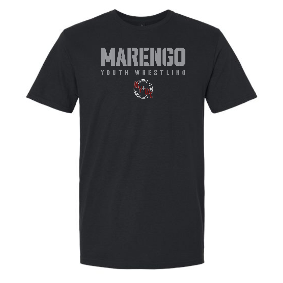 Marengo Youth Wrestling T-Shirt - Image 2