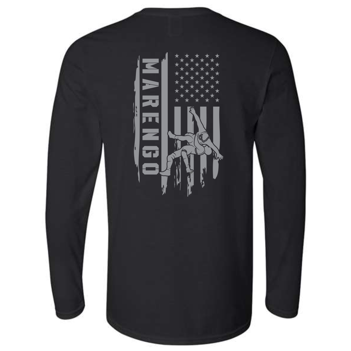 Marengo Youth Wrestling Adult & Youth Long Sleeve T-Shirt - Image 3