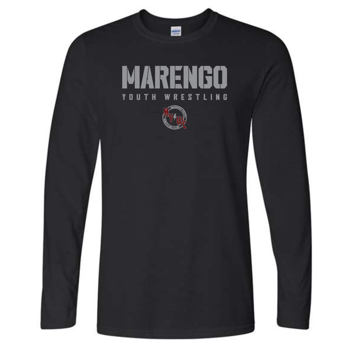Marengo Youth Wrestling Adult & Youth Long Sleeve T-Shirt - Image 2