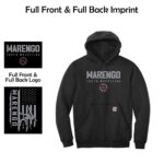 Marengo Youth Wrestling Adult Carhartt Midweight Hooded Sweatshirt