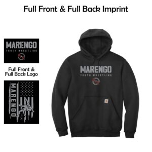 Marengo Youth Wrestling Adult Carhartt Midweight Hooded Sweatshirt